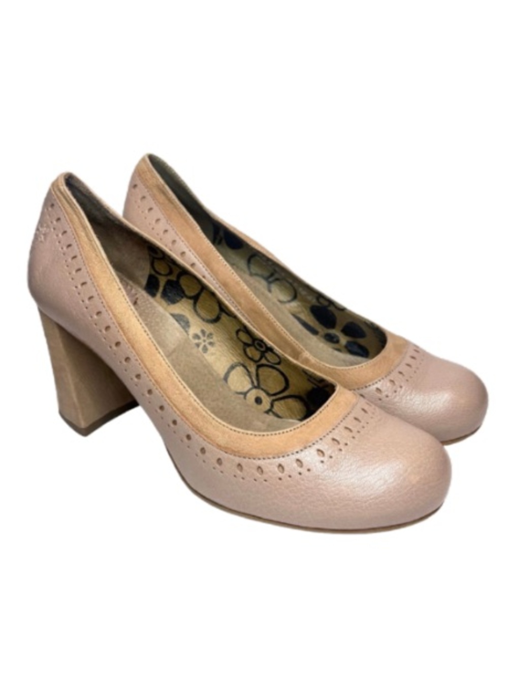 Fly London Beige Leather Pumps | 41
